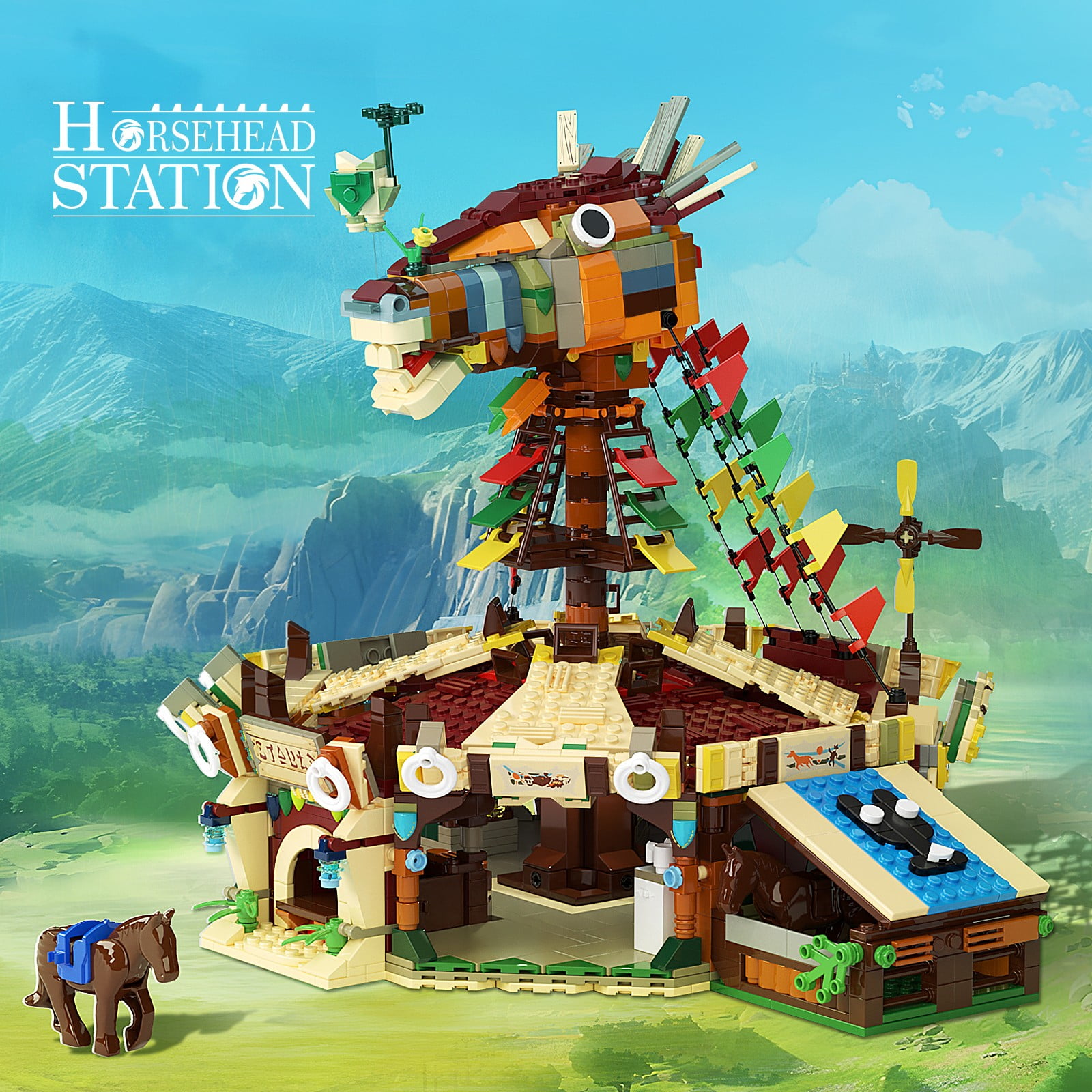 Lego zelda stable sale