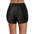 thumbnail image 6 of Prolriy Swim Shorts Women High Bottom Swim Pants Women Waisted Swimsuit Bikini Bathing Shorts Swimwear Swimwears Tankinis Sets Shorts for Women Black S, 6 of 8