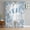 Navy Blue, variant on Spring Floral Semi Sheer Window Curtains 96 Inches Long, Summer Farmhouse Vintage Botanical Rod Pocket Voile Silky Chiffon Curtain Treatment Drapes for Kitchen, Living Room, 52"x96", 2 Panels