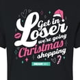 thumbnail image 3 of Mean Girls - Get In Loser - Juniors Cropped Cotton Blend T-Shirt, 3 of 5