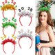 thumbnail image 1 of Ganfancp 2025 Año Nuevo Brillante Diadema de Navidad Diadema de Fiesta Accesorios para El Pelo Liquidación Ventas Hoy Ofertas Prime 1X Cinta para El Pelo, 1 of 1