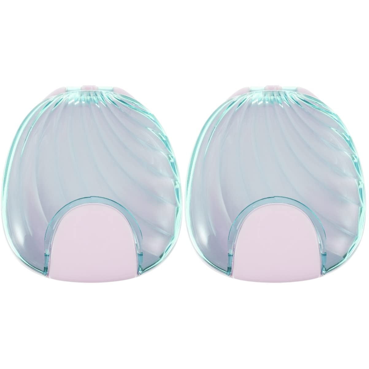 2 pcs Orthodontic Retainer Portable Retainer Box Retainer Box