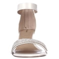thumbnail image 2 of Womens SC35 Phillys Sparkle Evening Sandals - White Silver, 2 of 7