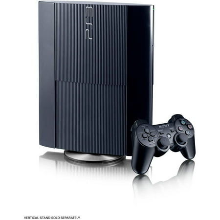 Refurbished Sony 3000346 PlayStation 3 500GB Ultra Slim Console - Black
