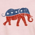 thumbnail image 3 of CafePress - Glitter Republican Elephant T Shirt - Women's Classic T-Shirt, 3 of 4