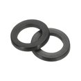 thumbnail image 1 of Uxcell Rondelles Plates en Nylon, Ronde Ronde Ronde Joint en Plastique pour Robinet Ménager Tuyau d'Eau Noir 100 M3 x 3mm ID x 10mm OD, 1 of 7