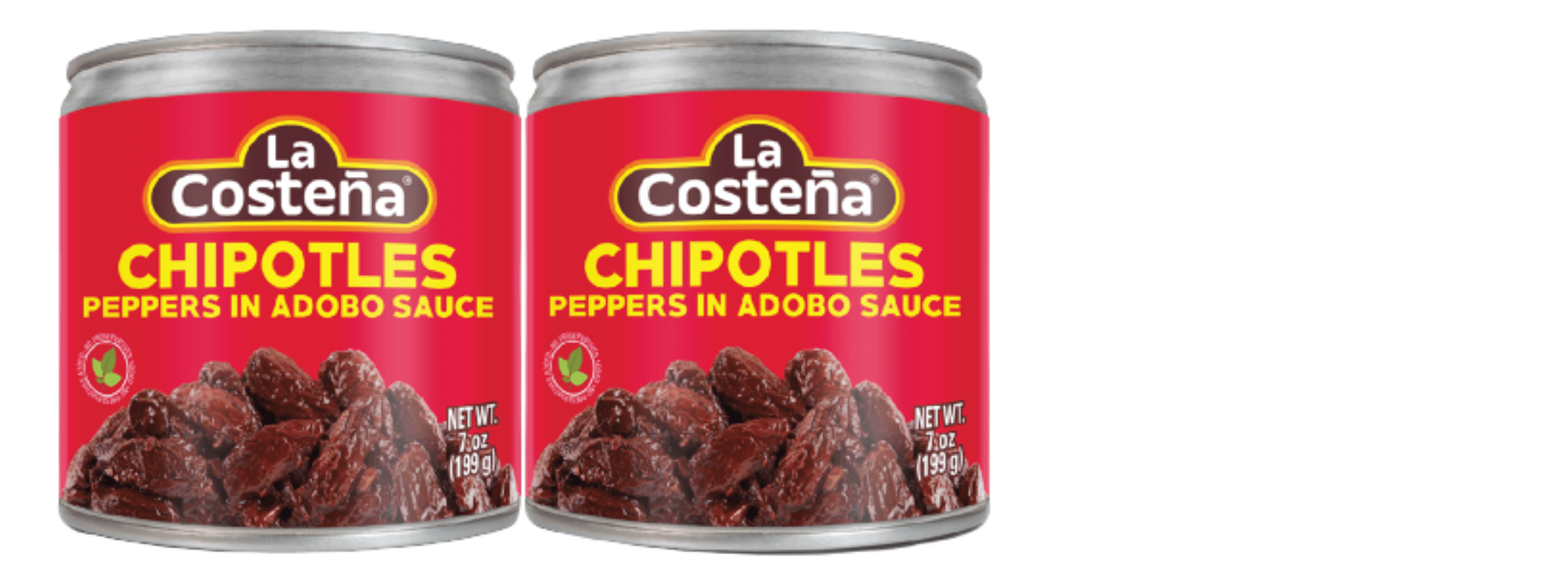 La Costena Chipotle Peppers in Adobo Sauce, 7 oz (2 Pack)