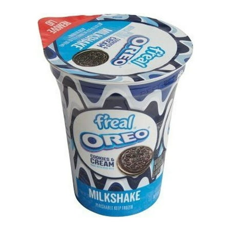 Freal Cookies n Cream Milkshake 8 Fluid Ounce — 12 per case