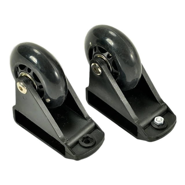 2 Piezas Ruedas Niveladoras shamjiam para Carrito Escalera Barra de Equilibrio