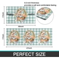 thumbnail image 3 of Sunflower Kitchen Decor Rug Set 2 Pieces Waterproof Runner Rugs Washable Apply to Kitchen Sink or Laundry, Sunflower Decorations Indoor Floor Mat 17"x47"+17"x30", 3 of 6