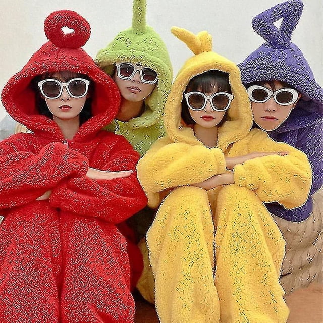 Disfraces de Teletubbies Unisex, monos Disi, Lala, pijamas de Cosplay, pijamas para adultos, ropa de dormir de animales, mono de alta calidad