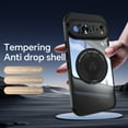 thumbnail image 3 of for Google Pixel 9 Magnetic Clear Case Compatible with MagSafe, Drop Protection Ultra Slim Shockproof Anti-Scratch Phone Case with Camera Lens Protector Dust-Proof for Men Women - Black, 3 of 7