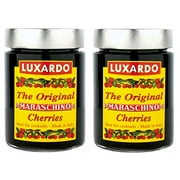 Luxardo Gourmet Maraschino Cherries 400 Gram Jars (Pack of 2)