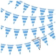 thumbnail image 3 of Outdor Blue Checkered Oktoberfest Party Banner For German Beer Festival Celebration, 3 of 6