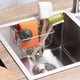 thumbnail image 3 of Soporte para Esponja de Acero Inoxidable Cestillo de Fregadero Organizador de Fregadero de Cocina Estante para Drenar, 3 of 10
