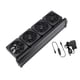 thumbnail image 2 of Ventilador de enfriamiento para acuario con ángulo ajustable para agua salada y dulce (negro) 4 cabezas, 2 of 9