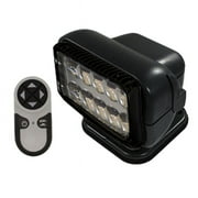 GoLight Permanent Mount Radioray LED w/Remote,Black