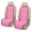 Pink, variant on Uorisanigo Orange Car Seat Covers 2 PCS Quilted Front Car Seat Cushion Car Seat Protectors Non‑Slip Automotive Interior Accessories Fits Leather & Fabric Car Seats Universal Fit Most Cars