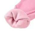 thumbnail image 3 of 3-11Y Kids Baby Girls Footless Fleece Lined Warm Thick Leggings with Ruffle Tutu Skirt Pants, 3 of 13