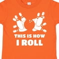 thumbnail image 4 of Inktastic How I Roll Bowling Boys or Girls Toddler T-Shirt, 4 of 5