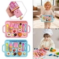 thumbnail image 3 of Simulation Diy Fun Dinner Plate Set Kitchen Food Model Early Education Mini Food Kitchen Toy Funny Creative Mini Ice Cream Feeding Set Birthday Gift, 3 of 8
