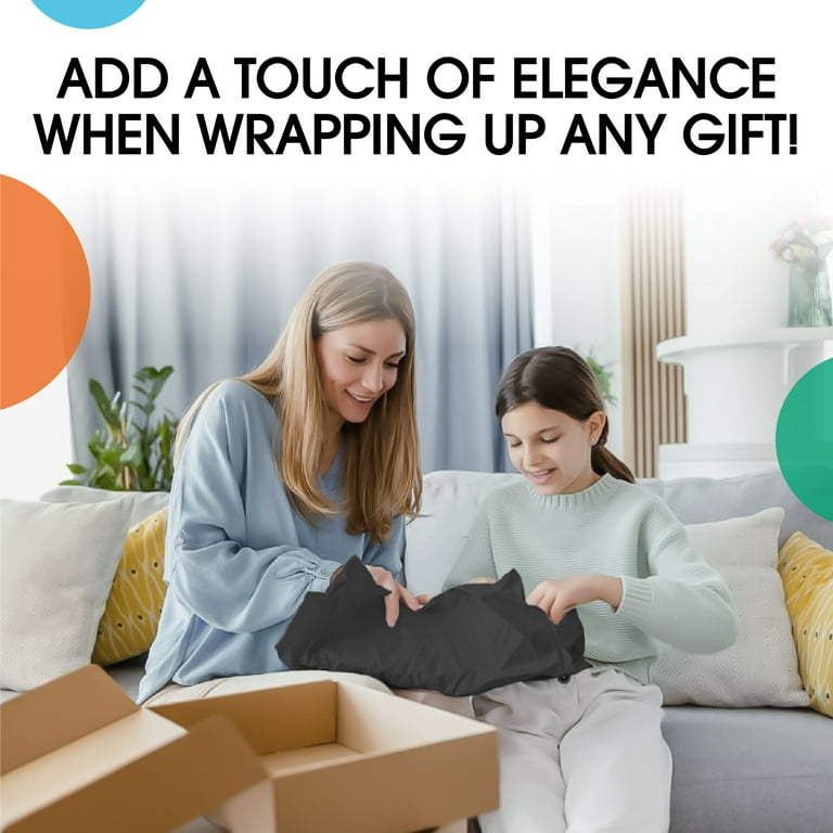  120 Sheets Of Black Tissue Paper - 15 X 20 Packing Paper  Sheets For Moving - 10lb Wrapping Paper - Newsprint Paper For Packing