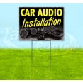 thumbnail image 1 of Car Audio Installation (18" x 24") Yard Sign, Includes Metal Step Stake, 1 of 6