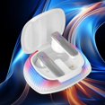 thumbnail image 3 of Auriculares de traducción portátiles con reducción activa de ruido para empresas Blanco, 3 of 7
