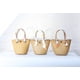 thumbnail image 2 of Granjero Gordo Bolso de mano tejido y bolsas de cosméticos, bolso de mano tejido elegante de playa de verano, bolso de hombro de 4,33 x 3,93 x 7,08 pulgadas (estilo H), 2 of 4