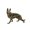 Right style, variant on Vintage German Shepherds Dog Statue Ornament Pure Brass Animal Miniature Figurine Living Room Desk Decoration Accessories (Right style)