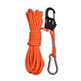 thumbnail image 2 of maskred 4mm Tent Guy Rope Portable Tent Guide Rope for Gardening Camping Backpacking Orange Orange Length 400cm, 2 of 6