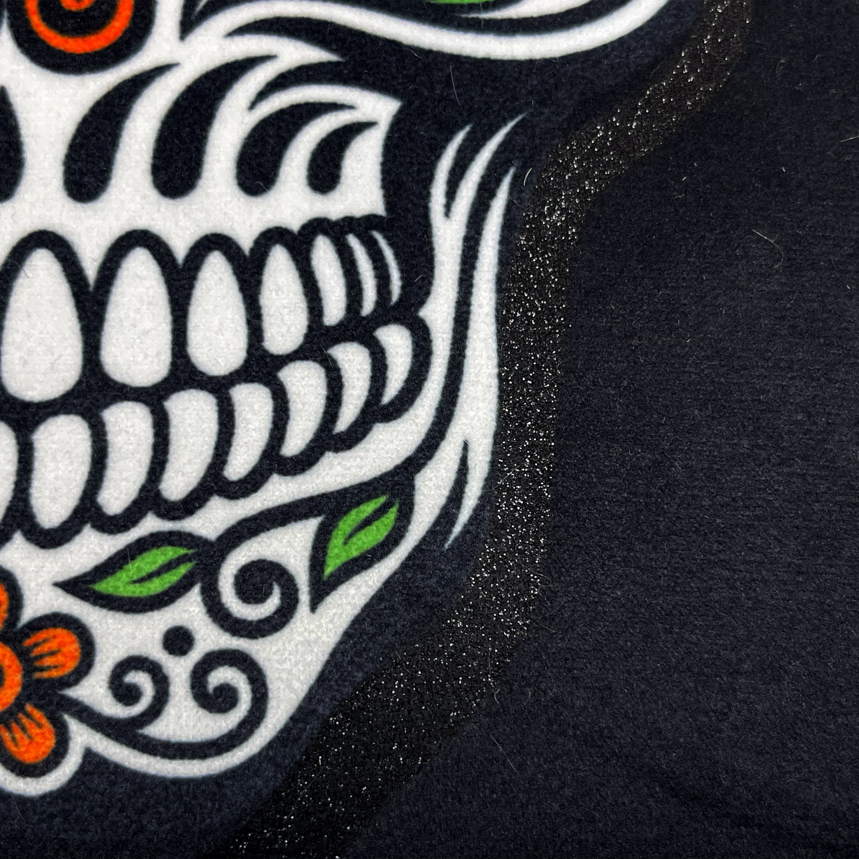 Way to Celebrate! Day of the Dead Floral Skull Decorative Pillow, SKULL HALLOWEEN CUSHION