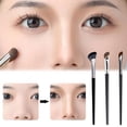 thumbnail image 2 of Multifunctional Makeup Brush, Nose Shadow Eye Shadow Brush, Wooden Handle, Soft Fiber, 2 of 6