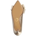 thumbnail image 5 of Journee Womens Crystol Slip On Low Stiletto Pointed Toe Evening Pumps, Widths Available, 5 of 10