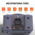 thumbnail image 4 of VEVOR Air Scrubber with 3-Stage Filtration, Stackable Negative Air Machine 800 CFM, Air Cleaner with MERV10, Carbon, H13 HEPA, for Home, Industrial and Commercial Use, 4 of 9