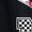 Black, variant on Checkered Senior Mom 2026 Class Of 26 Proud Mom of Graduate T-Shirt