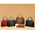 thumbnail image 5 of Women's Soft Leather Crocodile Handbag Stylish Design Satchel Handbags for Women Fashion Purse Tote Bags, 5 of 5