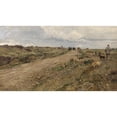thumbnail image 2 of Hugo Mühlig 14x10 Gold Ornate Wood Frame and Double Matted Museum Art Print Titled - Schafer on the Way Home, 2 of 4