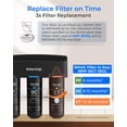 thumbnail image 4 of Restored Waterdrop TSB 8 Layer Under Sink Water Filter, Reduces PFAS, PFOA/PFOS, Fluoride, Chlorine, Bad Taste & Odor, with Dedicated Faucet, Under Sink Water Filtration System (Refurbished), 4 of 9