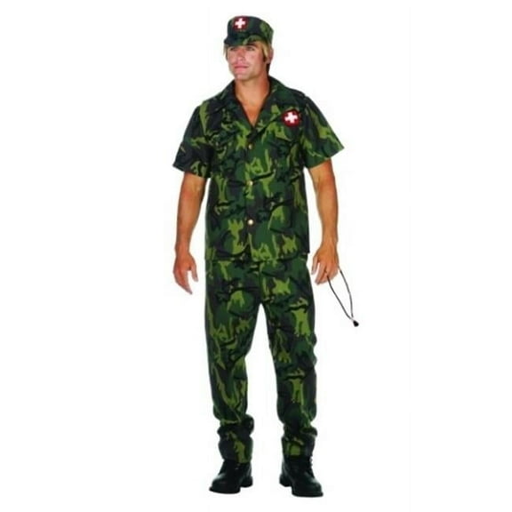 Army Doctor Costume - Size Male 46-50