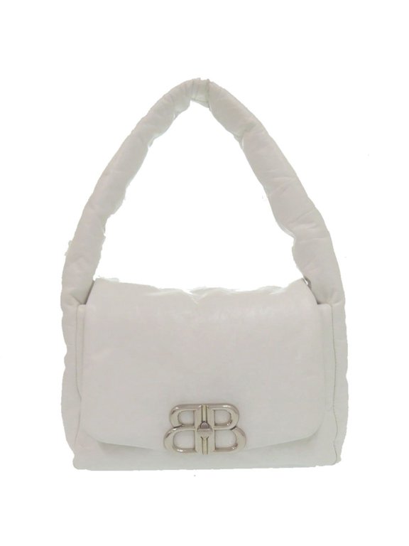 Pre-Owned Balenciaga Monaco sling bag, BB logo, 787896, silver hardware,...