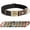 Black, variant on Pet Artist PU Leather Personalized Dog Collar with Custom ID Metal Buckle Free Engraved S/M/L