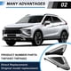 thumbnail image 4 of For Eclipse 2018-2021 Side Mirror Triangle Corner Cover Triangle Window Garnish Panel 7407A521 L, 4 of 5