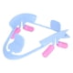 thumbnail image 5 of Retractor de labio mejilla Intraoral Dental 3D, abridor de utilería bucal de ortodoncia, accesorio Dental azul, 5 of 8