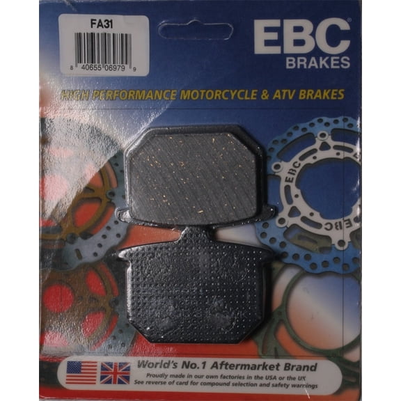 EBC Brakes FA31; Brake Pads