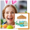 thumbnail image 2 of Easter Theme Rabbit Egg Carrot Set Leather Earrings Jewelry, 2 of 9