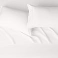 thumbnail image 2 of Mictong Extra Large Bed Sheet Set, Bed Sheet and Pillowcase Set, Soft Microfiber Bed Sheet, Solid Color Home Bed Sheet Set, Suitable for Hotel Bedroom Rooms, 4-piece Set, King Size, blue, 2 of 4