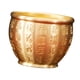 thumbnail image 4 of Treasure Bowl Feng Shui Decor Treasure Basin Centro de mesa de latón único y resistente para escritorio de oficina Festival de Primavera Boda, 4 of 9