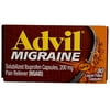 Advil Migraine Pain Reliever Liquid Filled Capsules 80 Capsules (Pack of 6)