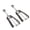 Set of 2/25mm+30mm, variant on TJ POP Cookie Scoop 1 Tablespoon，1 tbsp set of 3 ( 35mm )